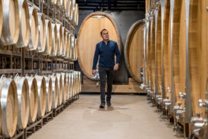 Winemaker Stefan Krispel from Weingut Krispel favoured large, 5,000-litre Austrian oak barrels for his award-winning Sauvignon blanc Neusetzberg 2020