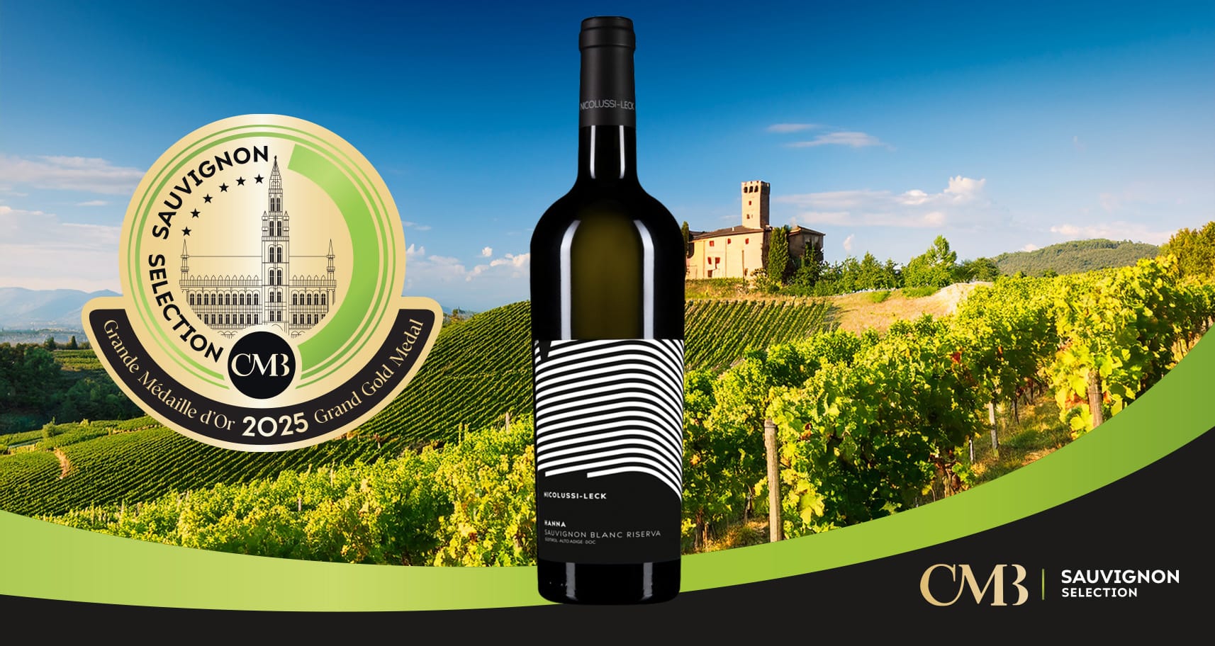 Sauvignon Selection by CMB 2025: 33 medaglie tra cui 2 Gran Medaglie d’Oro per i Sauvignon italiani